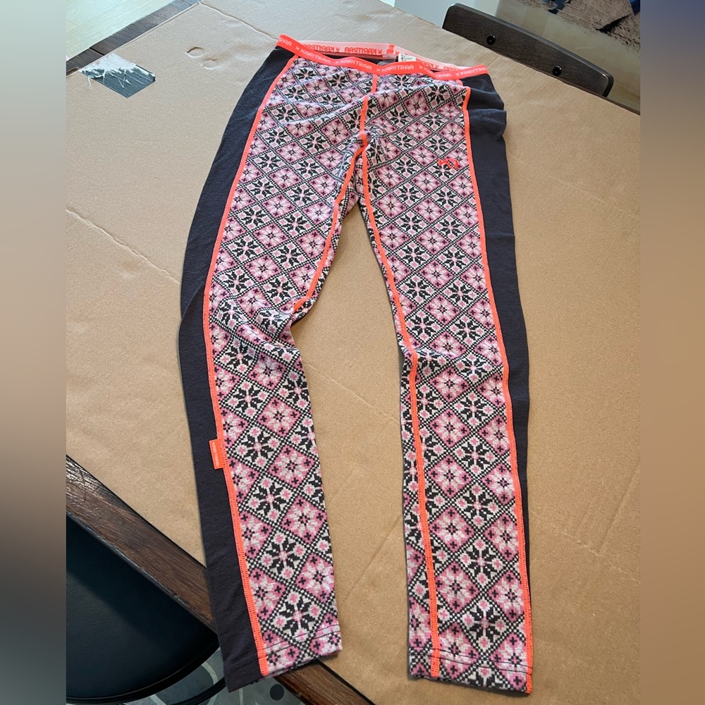 Kari Traa Rose High Waisted Baselayer Pants - 100% Merino Wool - Sag-Siz…